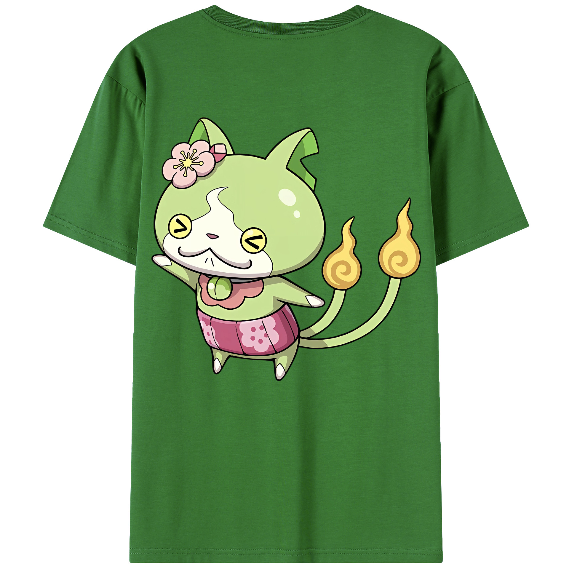 （画像用） 妖怪ウォッチ Yo-kai Watch レディース半袖Tシャツ(バックプリント)